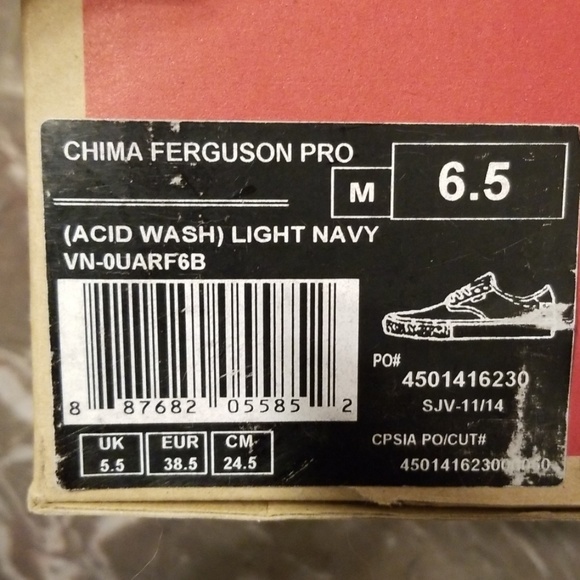 Vans Chima Ferguson Pro shoes in Acid Wash - Picture 7 of 7